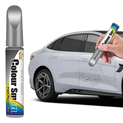 5Pcs Car Touch-Up Paint, Car Paint Scratch Repair Pen, Universal Color Touch-Up Paint Pen, Various Car Touch-Up Paint (Silver)